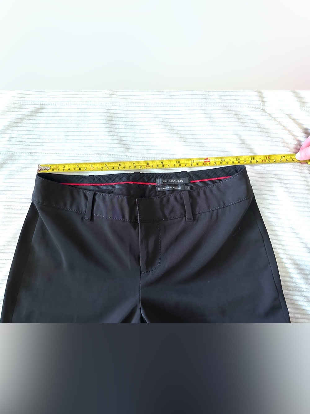 Club Monaco Black Dress Pants - Picture 2 of 5